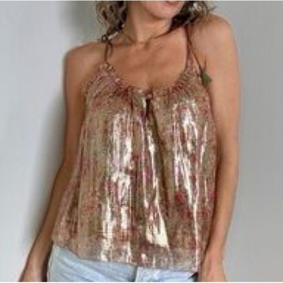 Anthropologie Tops - Louise Misha silk tank top
